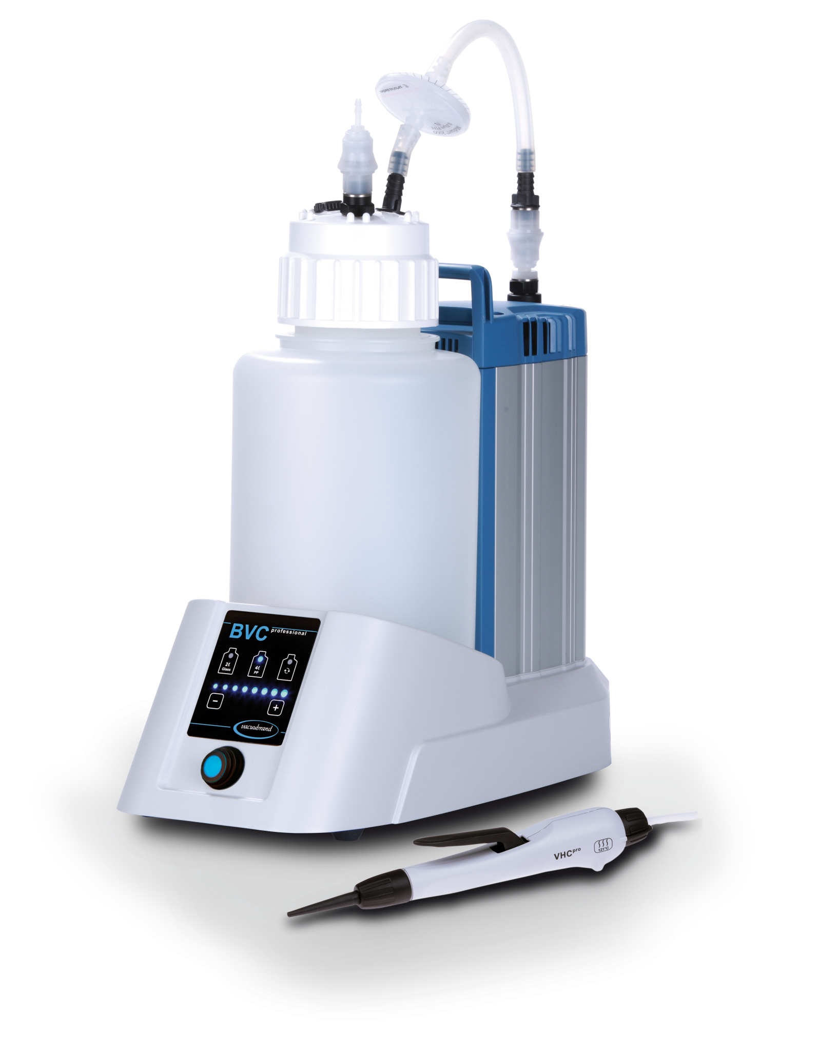 Vacuubrand BVC Control Fluid aspiration system with 4Ltr Polypropylene